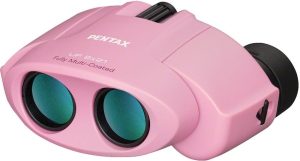 Pentax UP 8x21 Binoculars Pink Compact Porro Prism