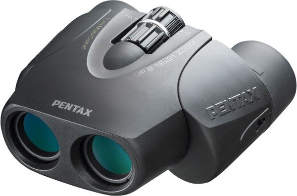 Pentax UP 8-16x21mm Binoculars Black Compact Optics