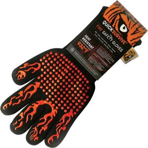 QuickSurvive Fire Safety Glove Heat Resistant Protection