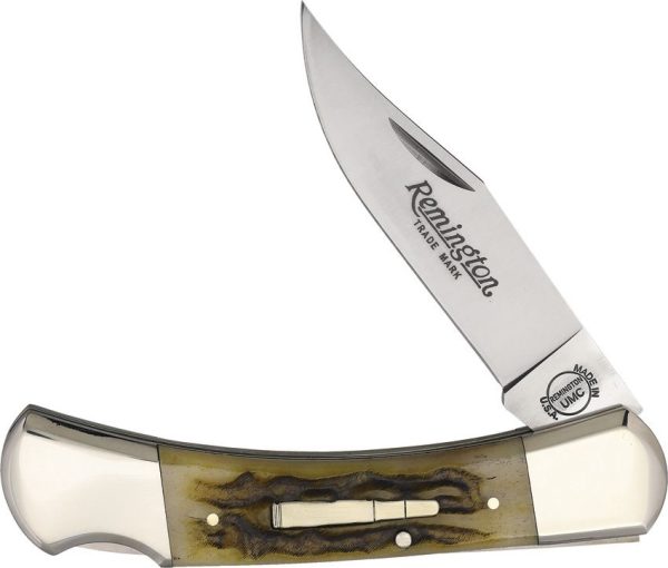 Remington Bullet 2025 Lockback - Stag Bone Handle