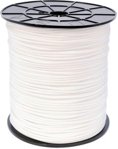 RG1220S Atwood Rope MFG 550 Parachute Cord White 1000 ft Spool