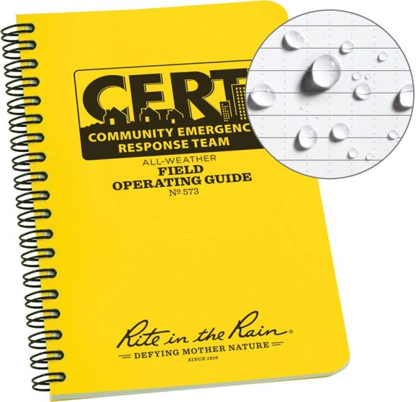 RITR573 Rite in the Rain CERT Field Operators Guide - 84 Pages