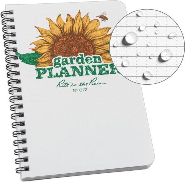 RITRG73 Rite in the Rain Garden Planner Wire-O Bound 64 Pages