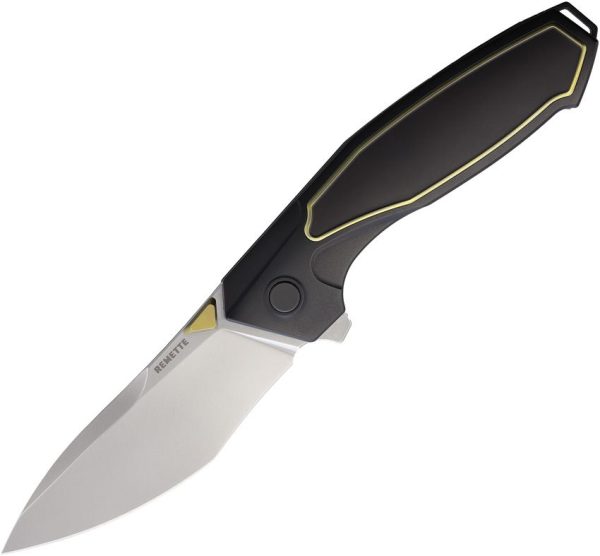 RMTKF2 REMETTE Kingfisher Framelock Ti Folding Knife M390 Titanium