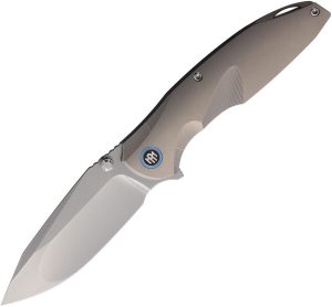 RMTRTCLT1 REMETTE Cool Whale Framelock Ti Folding Knife M390 Blade