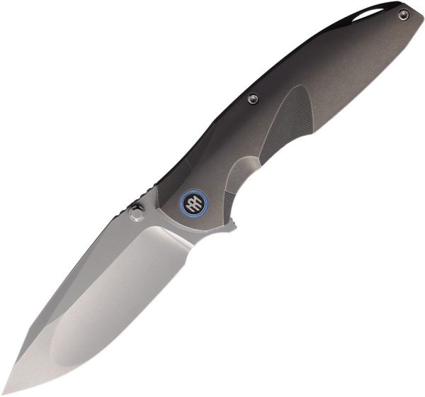 RMTRTCLT2 REMETTE Cool Whale Framelock Ti M390 Folding Knife Dark Gray
