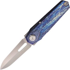 RMTRTIPM REMETTE Infinite Power B-Linerlock Folding Knife M390 Titanium