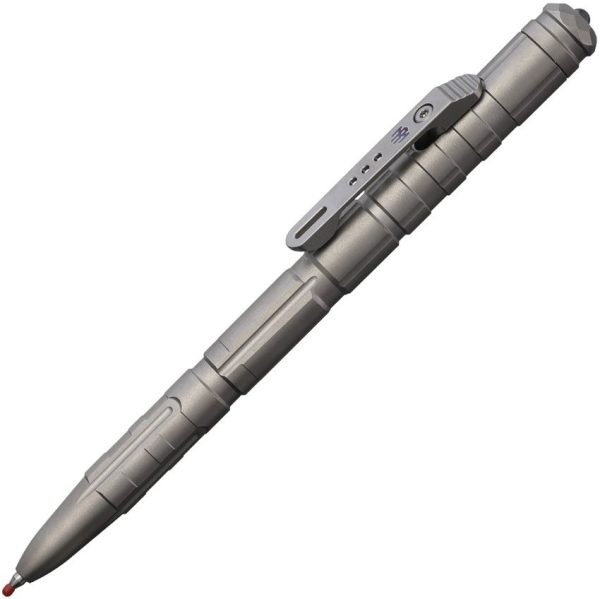 REMETTE Tactical Pen Ti Silver EDC Writing Tool