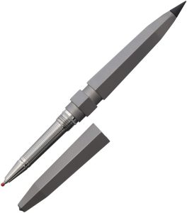 RMTRTTP2 REMETTE Tactical Pen Ti Gray - Glass Breaker EDC