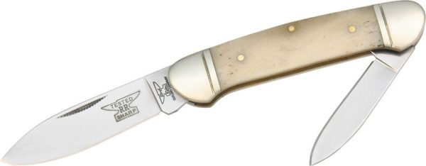 Rough Rider Canoe White Bone Spear Pen Knife