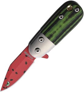 RR2547 Rough Rider Angry Watermelon Linerlock A/O Black