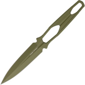 RS3505G Real Steel Astral Dagger Green K110 Fixed Blade Knife
