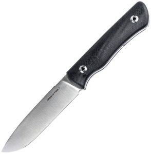 Real Steel Bushcraft Plus II Fixed Blade 14C28N 4.5" Black G10