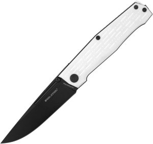 RS7641M Real Steel Rokot Linerlock White G10 Folding Knife N690