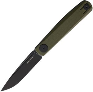 Real Steel GSlip Compact OD Green G10 Slip Joint