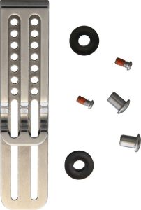 Real Steel Universal Knife Clip - Stainless Steel