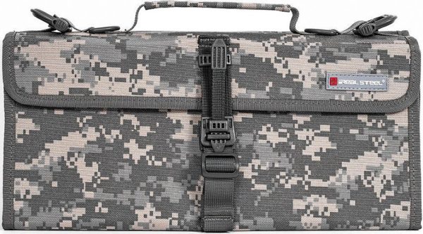 Real Steel Pilgrim 22 Camo Knife Bag - Ballistic Nylon