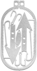 Readyman Dog Tag Survival Card - 301 Stainless