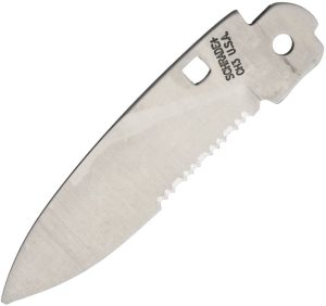 S509 Schrade CH3 Serrated Blade - Lashing Hole 2.25 inches