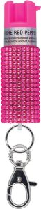 Sabre Jewel Design Pepper Spray Pink