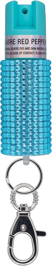Sabre Jewel Design Pepper Spray Teal