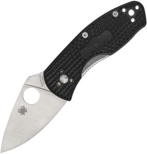 Spyderco Ambitious Linerlock - Black FRN Satin