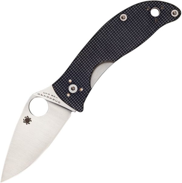 SC222GPGY Spyderco Alcyone Linerlock CTS-BD1 Gray G10