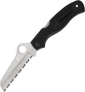 Spyderco Atlantic Salt Lockback H2 Black