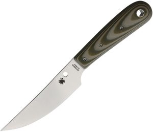Spyderco Bow River OD Green G10 Fixed Blade