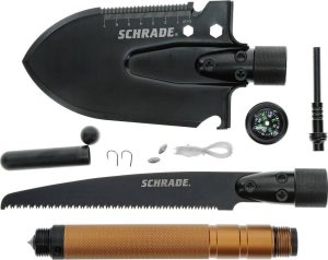 Schrade Frontier Shovel Saw Combo Multi Tool 3Cr13 Black