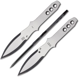 SCTK01SM Spyderco Spyderthrowers Small 8Cr13MoV Stainless - Set of 3