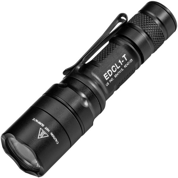 SureFire EDCL1-T LED Flashlight - 500 Lumens Black