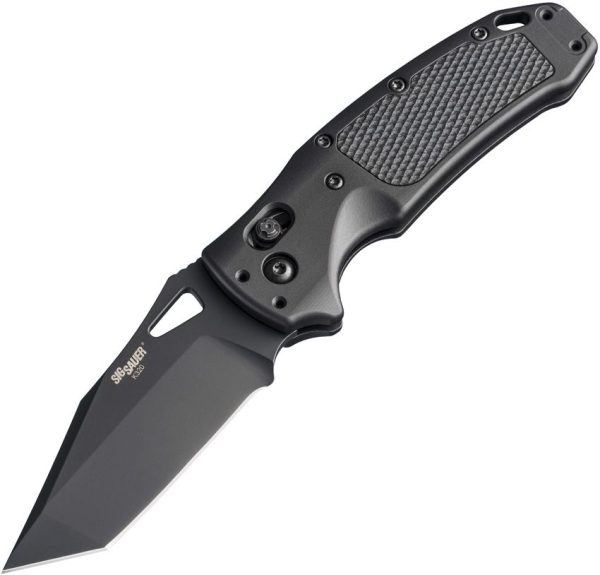 Sig K320 Able Lock Tanto Black Aluminum G10