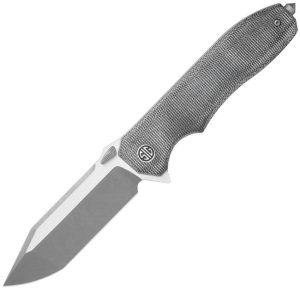 SIG VALIDUS Linerlock Folding Knife Grey Black Micarta