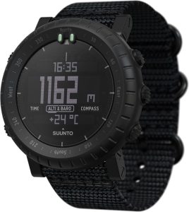 SNT50504000 Suunto CORE Alpha Stealth Watch - Night Vision Mode