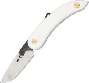 SV140 Svord Peasant White Polypropylene Fixed Blade