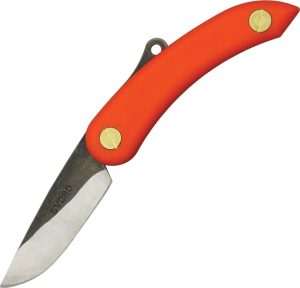 SV145 Svord Mini Peasant Orange High Carbon Folding Knife
