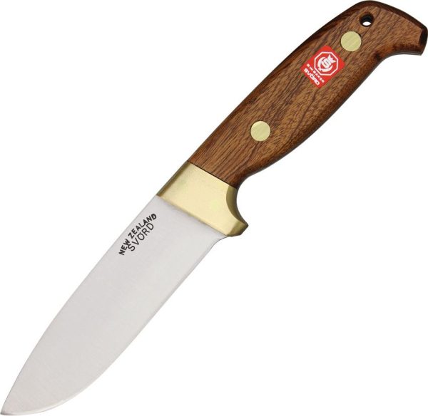 Svord Deluxe Drop Point Hunter - Mahogany Handle