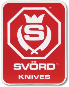 SVSTICKER Svord Small Vinyl Sticker Red and White