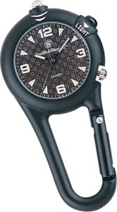SWW36BLK Smith & Wesson Carabiner Watch Black LED