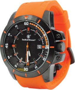 SWW397OR Smith & Wesson Trooper Watch Orange Strap