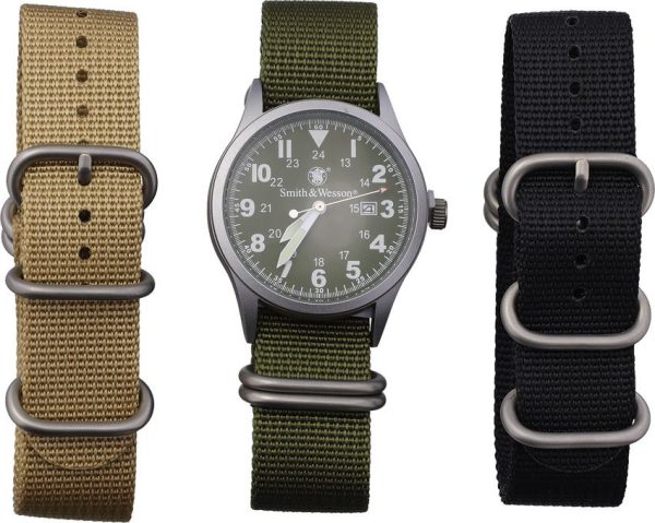 SWW42OD Smith & Wesson Military Watch 42mm OD Green