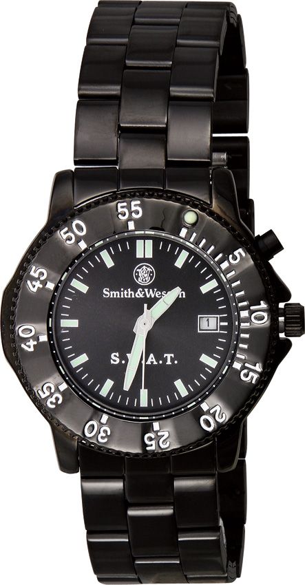 SWW45M Smith & Wesson SWAT Mens Watch - Electronic Backglow