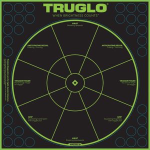 TruGlo Tru-See Handgun Diagnostic 6-Pack 12x12