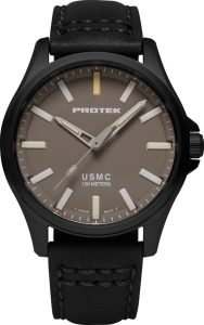 TMEPT3106 ProTek USMC Field Watch 3100 Series Titanium Tan Dial Boxed
