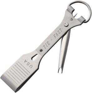 TRRF175 Boomerang Tool Magnum Tie-Fast Combo - Stainless Keyring