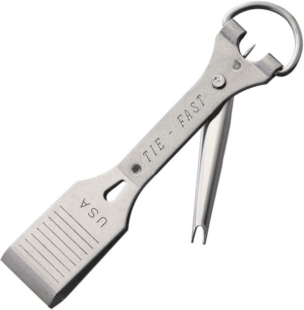 Boomerang Tool Magnum Tie-Fast Combo - Stainless Keyring