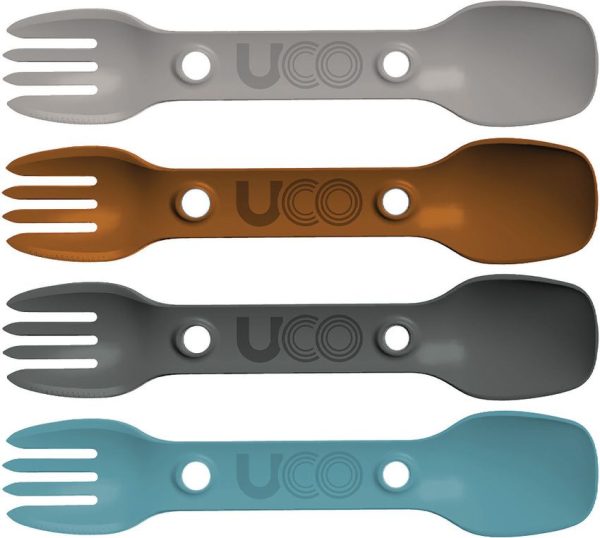 UCO00332 UCO Four Pack Utility Spork Venture - Glass Nylon