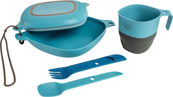 UCO Six Piece Mess Kit Venture Blue Tan