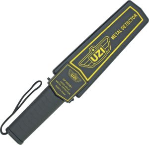 UZIHHSC2 Uzi Handheld Metal Detector Wand - 16.25 inches Black